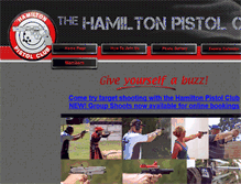Tablet Screenshot of pistolclub.co.nz